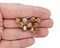 Landscape Jasper 6mm Bead Dangles, Small Gemstone Charms, 10 pieces, Adorabilities